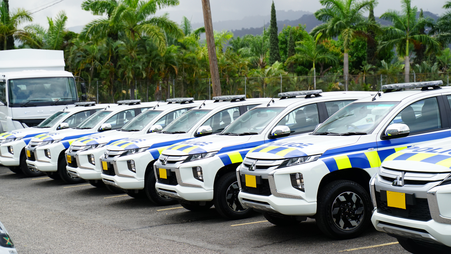Police Receive 107 New Motor Vehicles Jamaica Constabulary Force