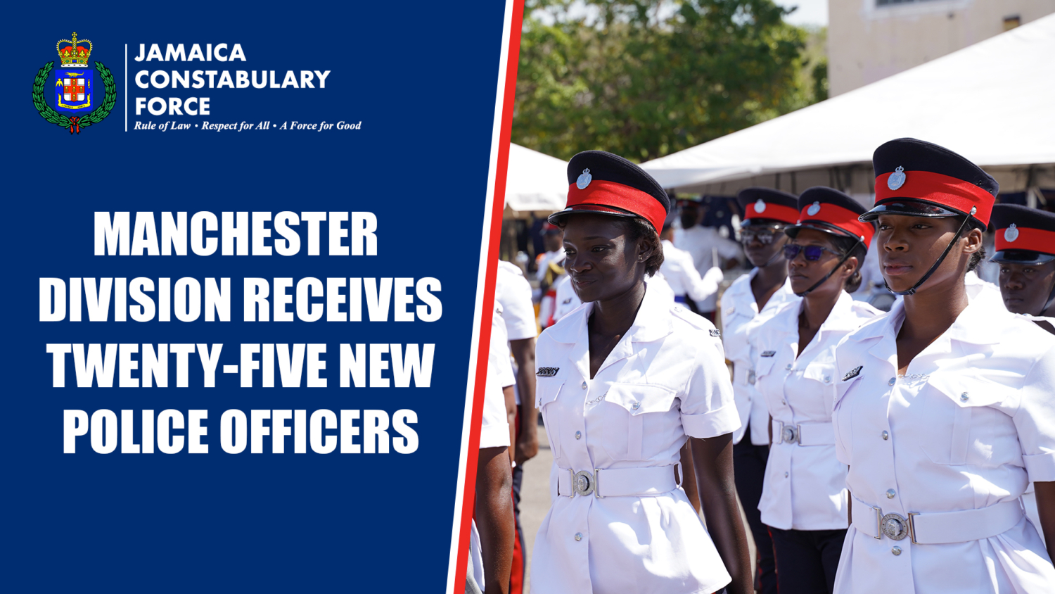 Manchester Division Bolstered with Twenty-five New Officers - Jamaica ...