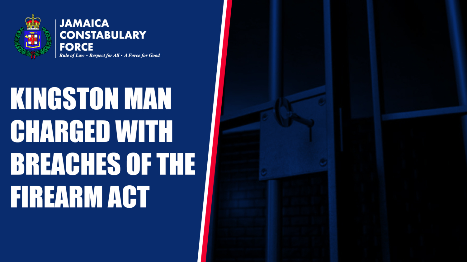 KINGSTON MAN CHARGED WITH BREACHES OF THE FIREARMS ACT Jamaica