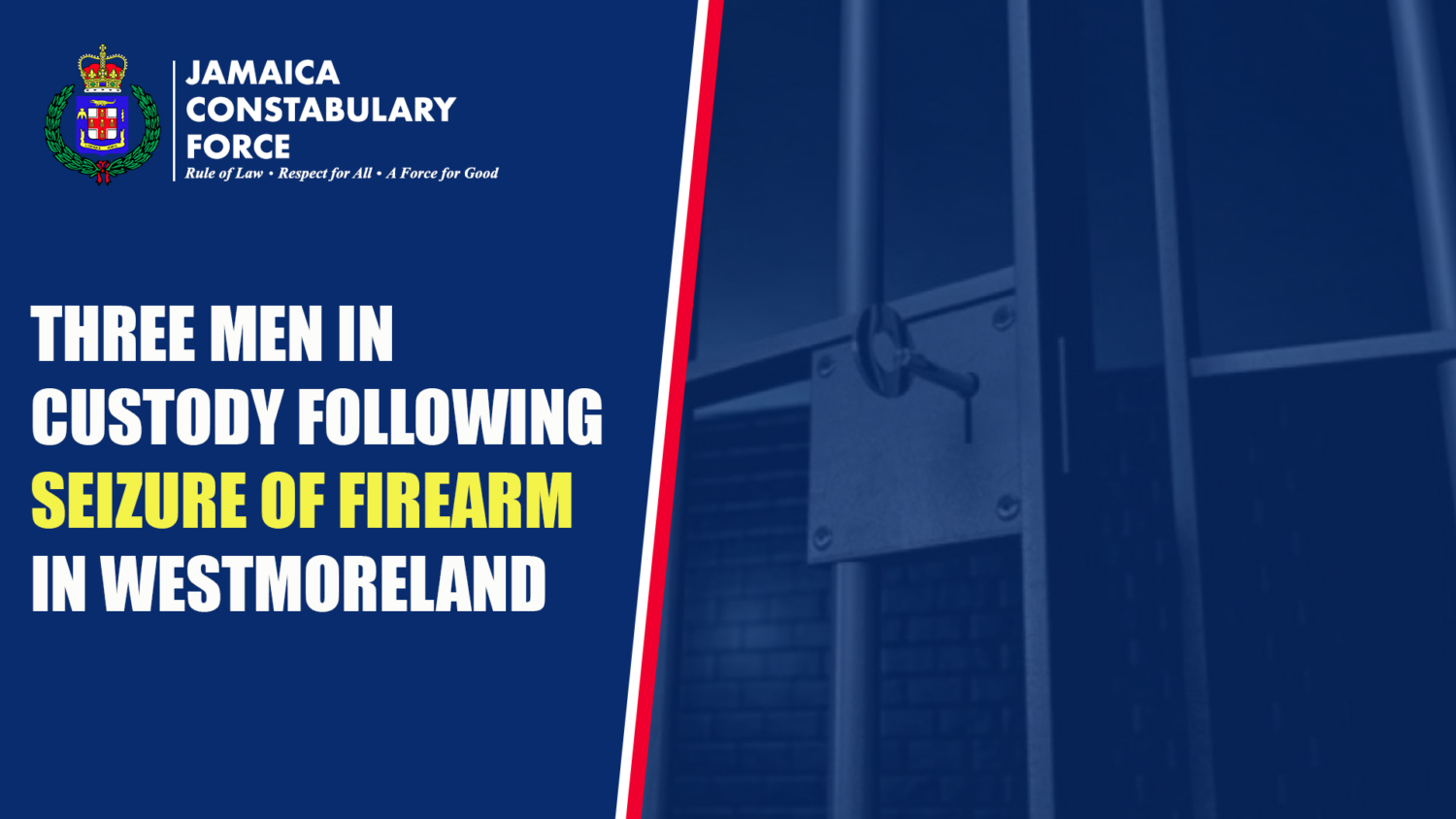 THREE MEN IN CUSTODY FOLLOWING THE SEIZURE OF A FIREARM AND AMMUNITION ...