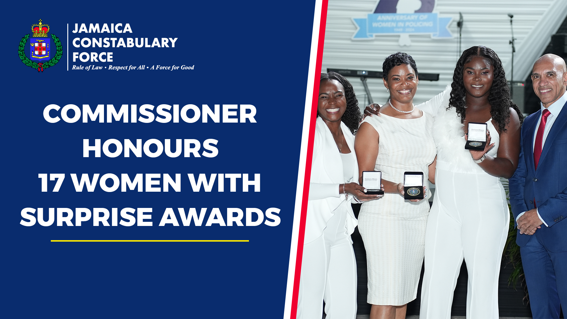 Commissioner Honours 17 Women with Surprise Awards - Jamaica ...