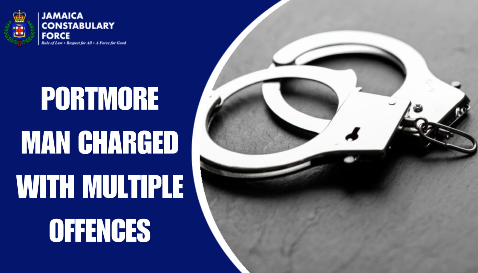 Portmore Man Charged with Multiple Offences - Jamaica Constabulary Force