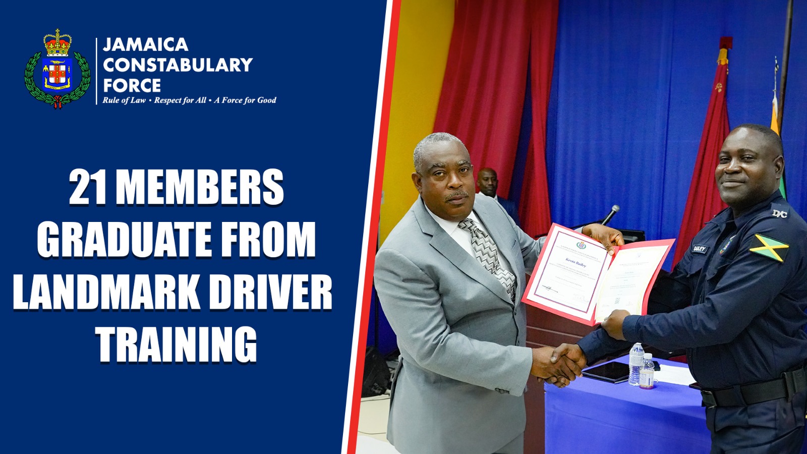 21 JCF Members Graduate From Landmark Driving Course - Jamaica ...