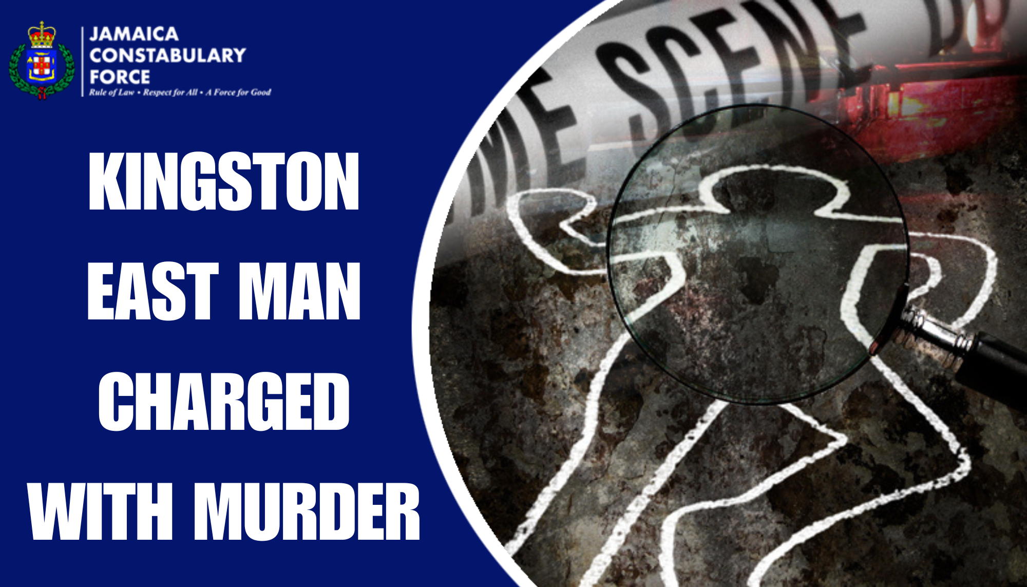 Kingston man charged with murder - Jamaica Constabulary Force