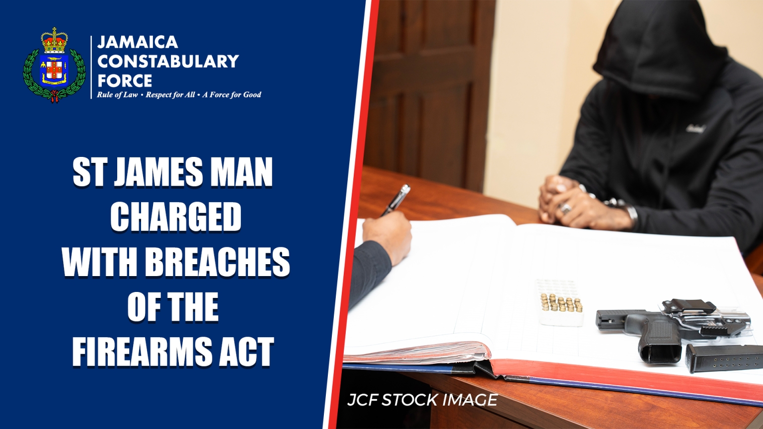 St James Man Charged with Breaches of the Firearms Act - Jamaica ...