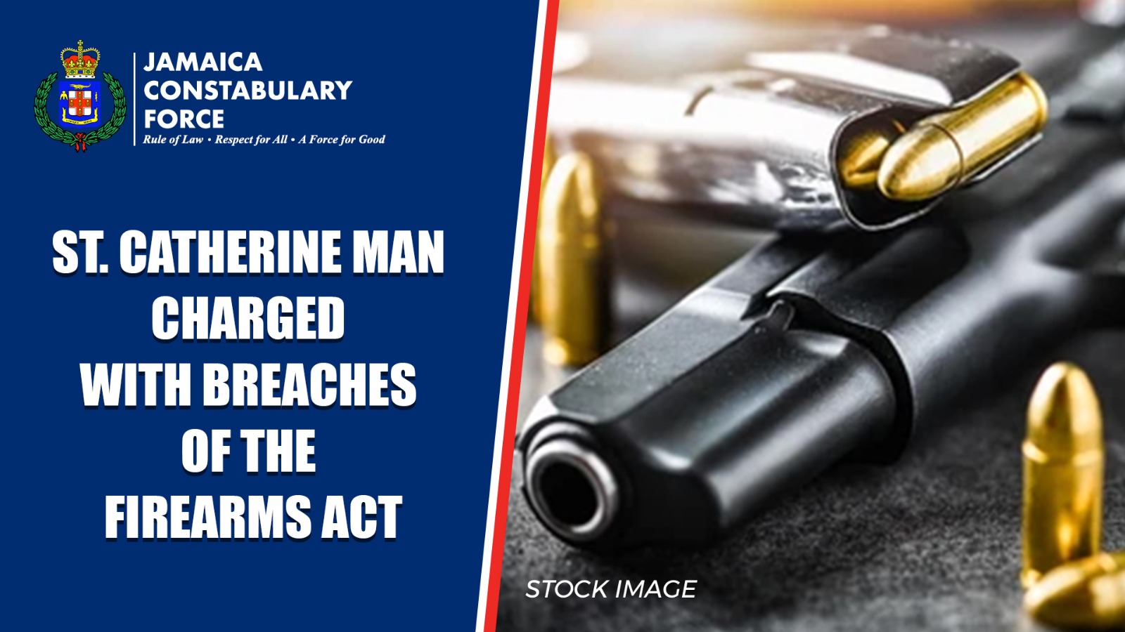St. Catherine Man Charged with Breaches of the Firearm Act - Jamaica ...