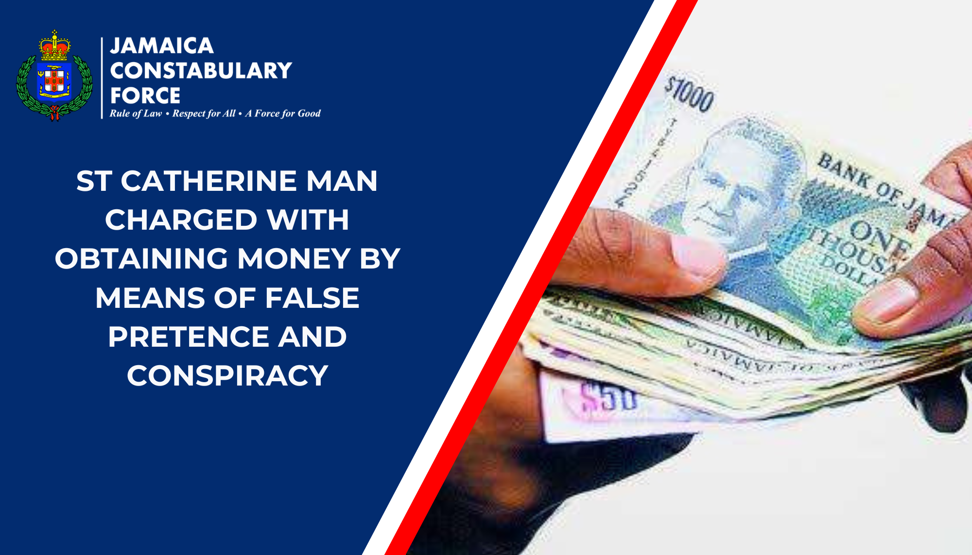ST CATHERINE MAN CHARGED WITH OBTAINING MONEY BY MEANS OF FALSE ...