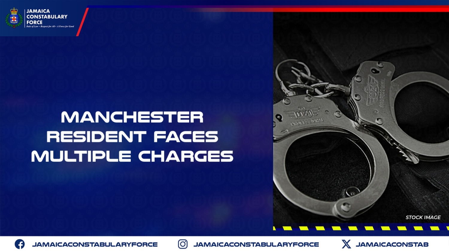 Manchester Resident Faces Multiple Charges - Jamaica Constabulary Force