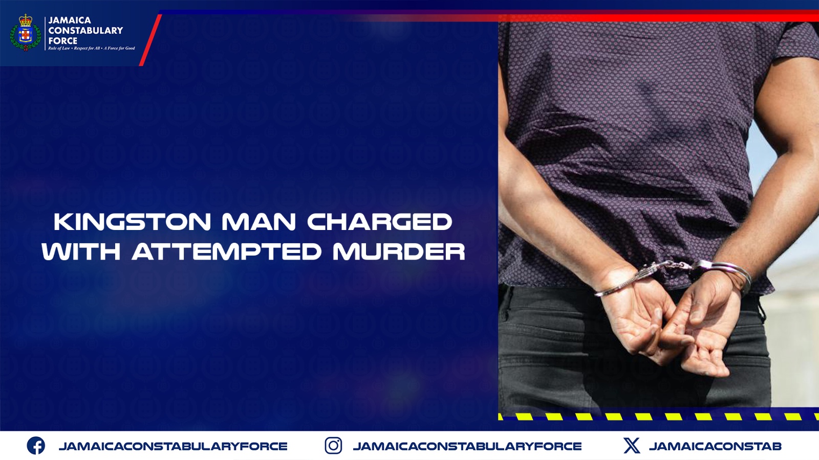 Kingston Man Charged with Attempted Murder – Jamaica Constabulary Force