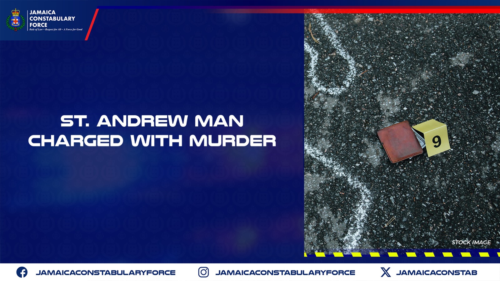St. Andrew Man Charged with Murder – Jamaica Constabulary Force