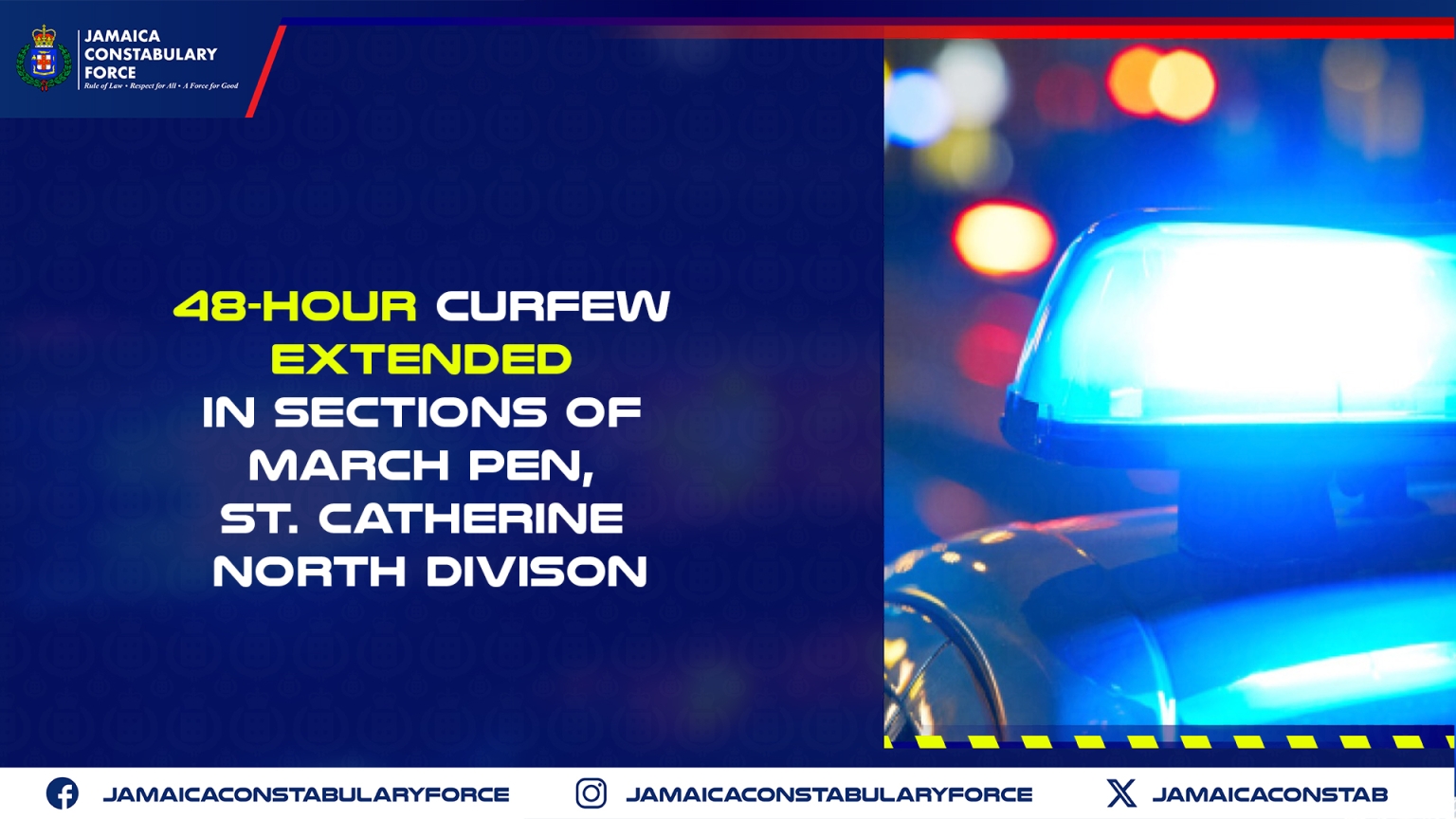 48-Hour Curfew Extended in Sections of March Pen, St. Catherine North ...