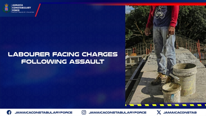 Labourer Facing Charges Following Assault – Jamaica Constabulary Force