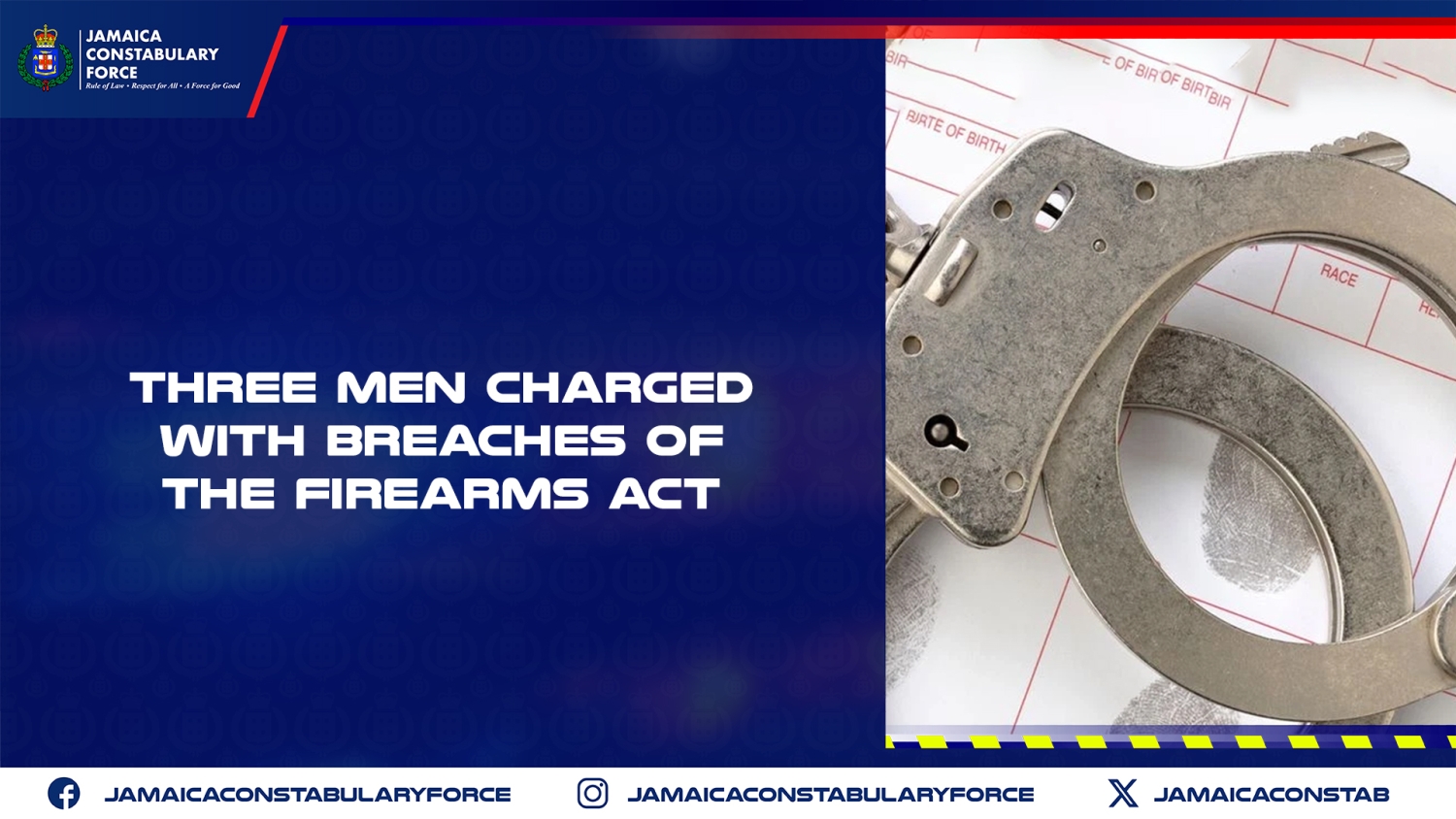 Three Men Charged With Breaches Of The Firearms Act - Jamaica ...