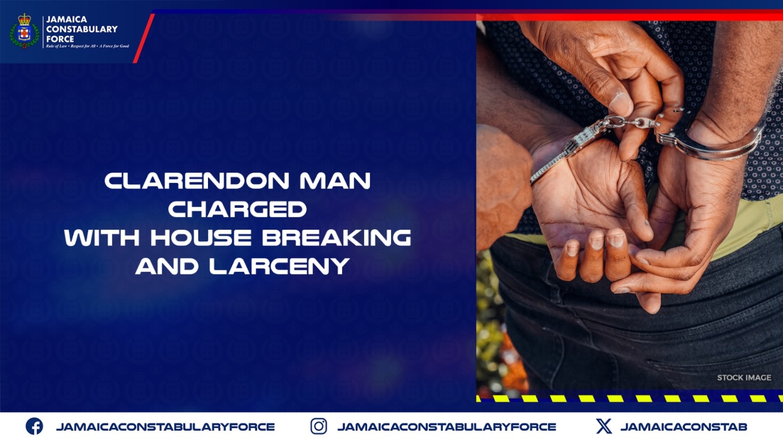 Clarendon Man Charged with House Breaking and Larceny - Jamaica ...