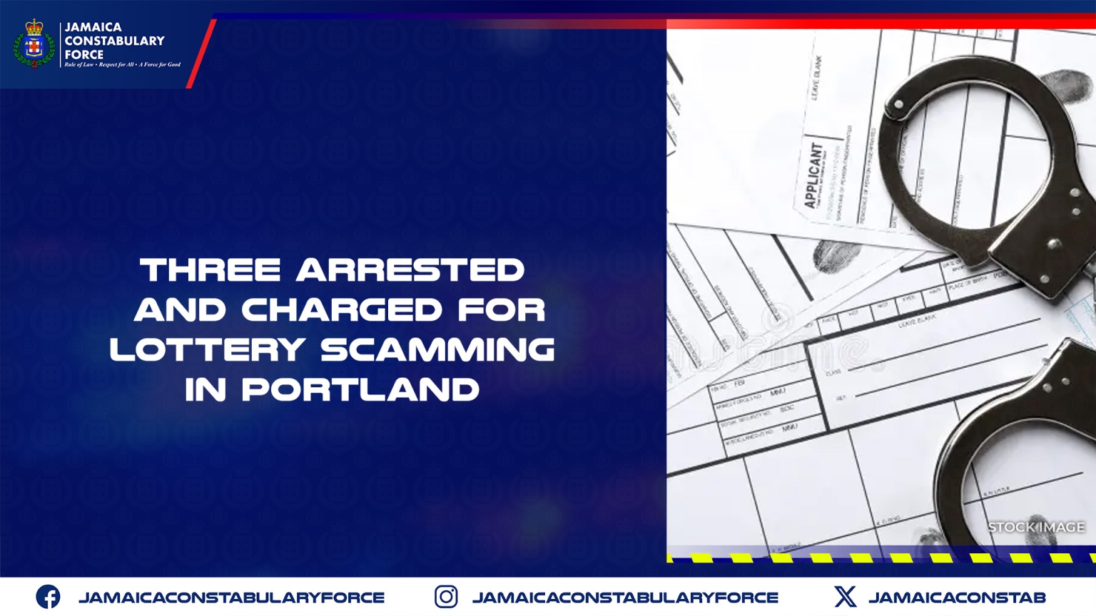 Three Arrested And Charged For Lottery Scamming In Portland – Jamaica ...