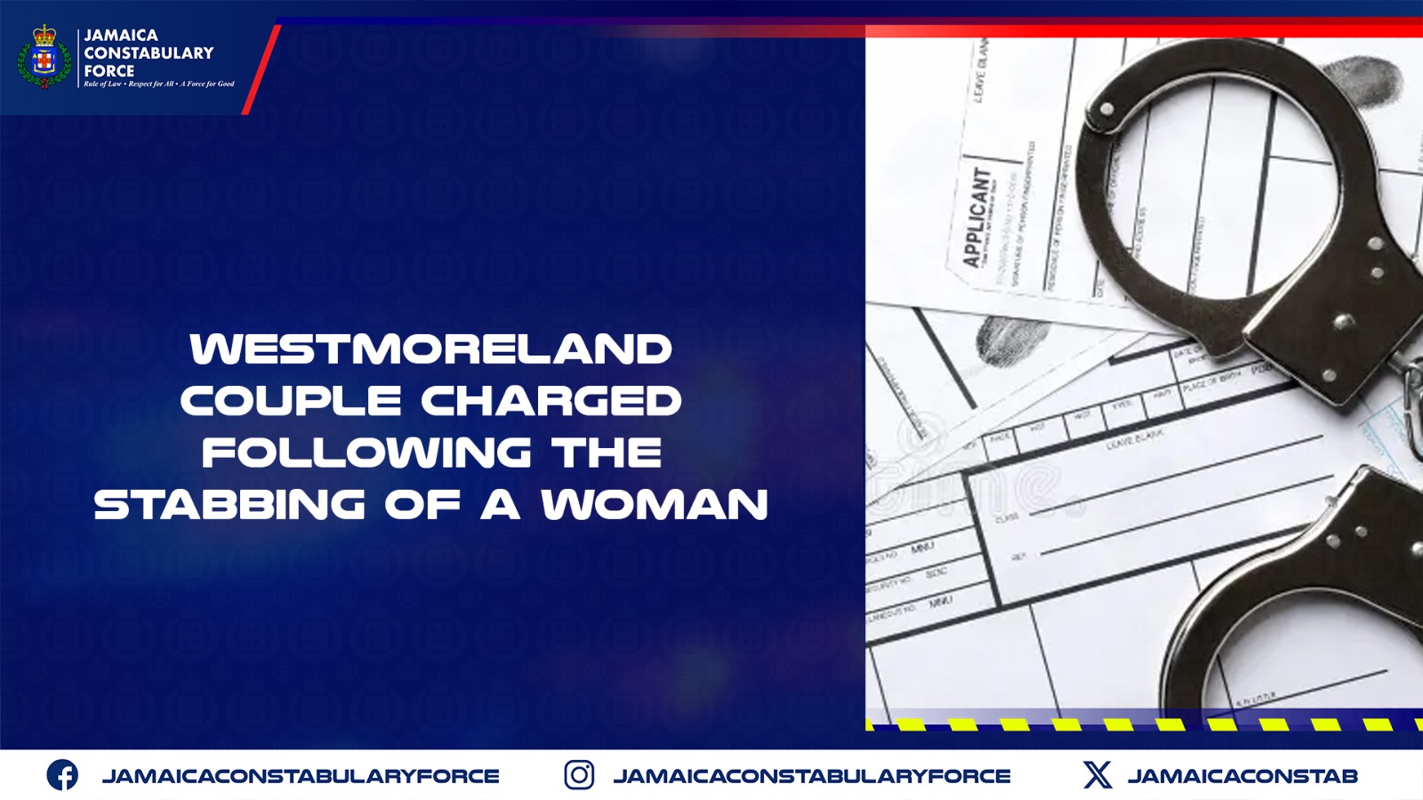 Westmoreland Couple Charged Following the Stabbing of a Woman